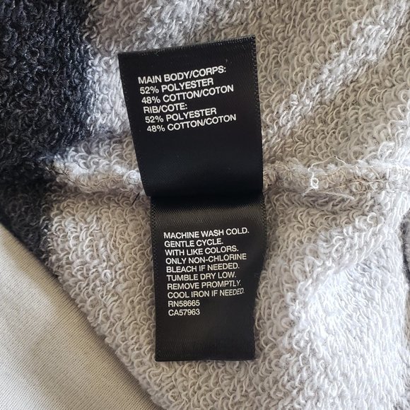 Zella Dip Dyed Sweatshirt Grey Forged size XL NWT - Picture 8 of 9